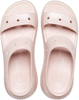 (W) クロックス クラシック クラッシュ シマー ピンク (Kurokkusu Kurashikku Kurasshu Shimaa Pinku) 208602-6TY Shop (W) クロックス クラシック クラッシュ シマー ピンク (Kurokkusu Kurashikku Kurasshu Shimaa Pinku) 208602-6TY