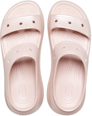 (W) 크록스 클래식 크러쉬 쉬머 핑크 (Crocs Classic Crush Shimmer Pink) 208602-6TY Shop (W) 크록스 클래식 크러쉬 쉬머 핑크 (Crocs Classic Crush Shimmer Pink) 208602-6TY