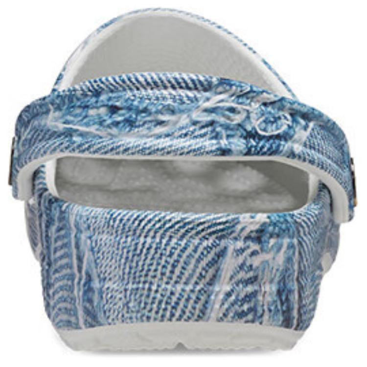 Shop (W) Crocs Classic Denim Clog Denim Cerah 210402-4MH