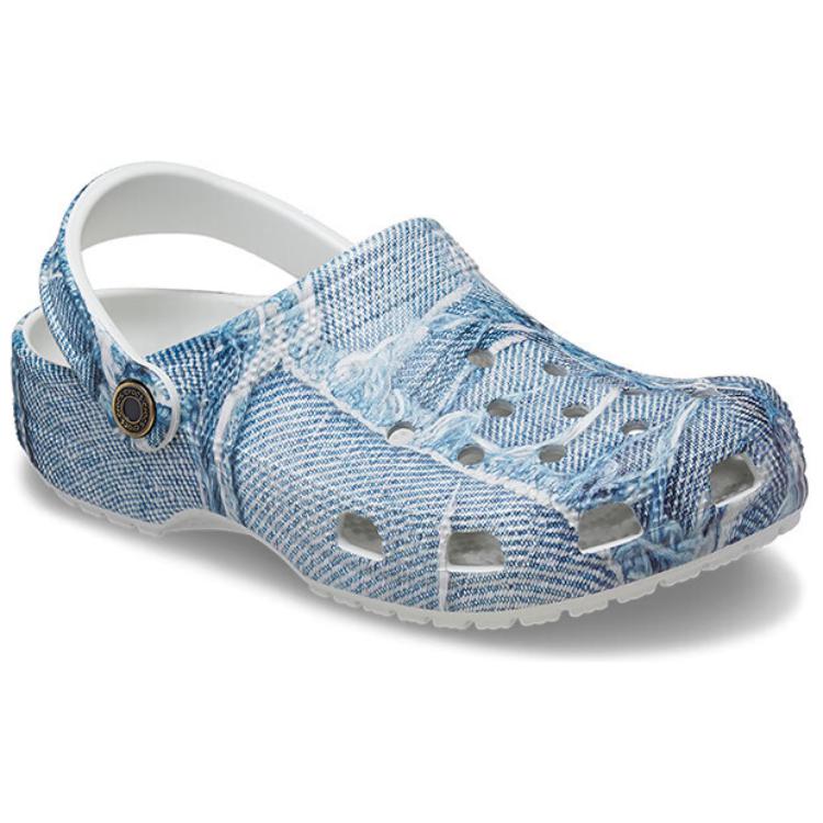 Shop (W) Crocs Classic Zueco Denim Claro Vaquero 210402-4MH