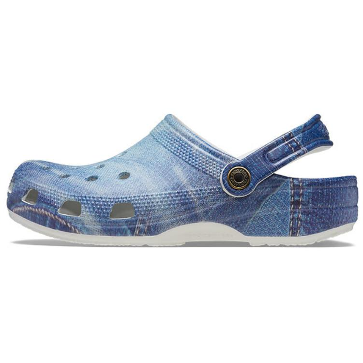 (Women) Crocs Classic Denim Clog Moonlight 210402-1NK