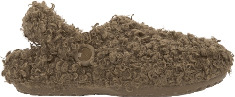 (Women) Crocs Classic Faux Doodle Fur Clog Sepia 210849-2EY (Women) Crocs Classic Faux Doodle Fur Clog Sepia 210849-2EY