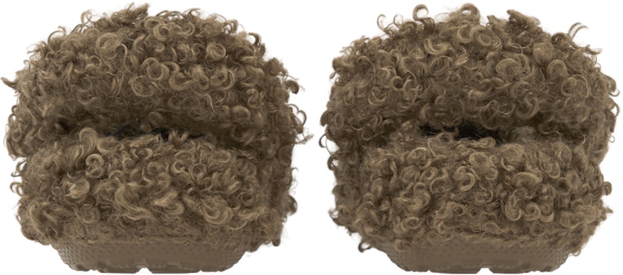 (W) Crocs Classic Faux Doodle Fur Clog Sepia Cokelat. 210849-2EY Details for (W) Crocs Classic Faux Doodle Fur Clog Sepia Cokelat. 210849-2EY