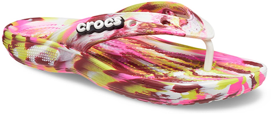 (W) Crocs Classic Sandal Jepit 'Pink Marble' 207822-6RW Order (W) Crocs Classic Sandal Jepit 'Pink Marble' 207822-6RW