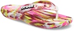 Order (W) Crocs Classic Flip-Flops 'Pink Marble' - Selipar Jepun Klasik 'Pink Marble' 207822-6RW