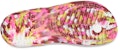 (W) Crocs Classic Flip-Flops 'Pink Marble' - Selipar Jepun Klasik 'Pink Marble' 207822-6RW
