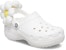 (W) Crocs Klasik Selipar Bunga 'Putih' 209236-90H