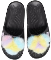 (W) Crocs Classic Fur Sure 'Hitam' 207406-001 Shop (W) Crocs Classic Fur Sure 'Hitam' 207406-001