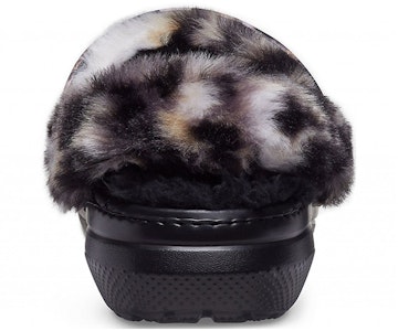 (W) Crocs Klasik Berbulu 'Lined Animal Oreo' 207303-0C4 Details for (W) Crocs Klasik Berbulu 'Lined Animal Oreo' 207303-0C4