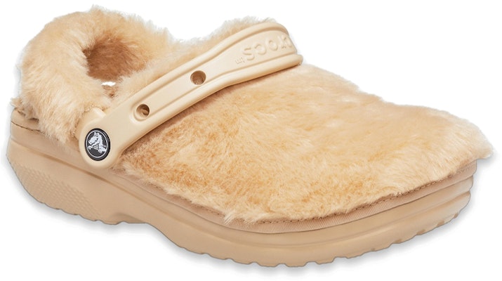 (Women) Crocs Classic Fur Sure Clogs 'Chai' 207303-212 Lookbook (Women) Crocs Classic Fur Sure Clogs 'Chai' 207303-212