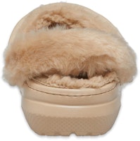 (W) Crocs Classic Fur Sure Clogs 'Chai' dengan Bulu Tebal 207303-212 Details for (W) Crocs Classic Fur Sure Clogs 'Chai' dengan Bulu Tebal 207303-212