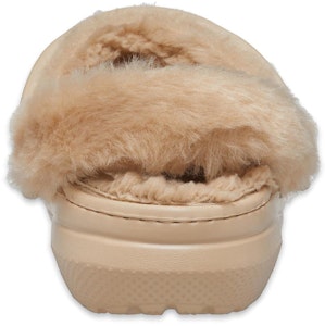 (W) Kasut Crocs Classic Berbulu 'Chai' 207303-212 Details for (W) Kasut Crocs Classic Berbulu 'Chai' 207303-212