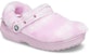 (W) Crocs Classic Fur Sure Clogs Ballerina 'Merah Jambu Putih' 207303-6SU