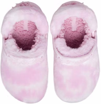 (Women) Crocs Classic Fur Sure Clogs Ballerina 'Pink White' 207303-6SU Shop (Women) Crocs Classic Fur Sure Clogs Ballerina 'Pink White' 207303-6SU