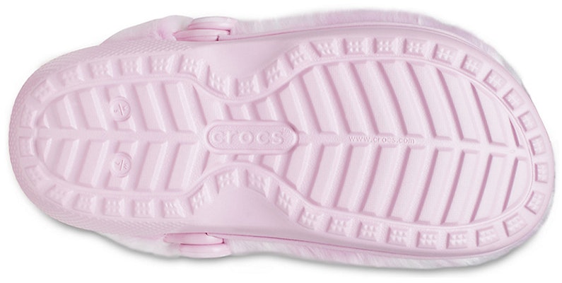 (Women) Crocs Classic Fur Sure Clogs Ballerina 'Pink White' 207303-6SU Sizing (Women) Crocs Classic Fur Sure Clogs Ballerina 'Pink White' 207303-6SU