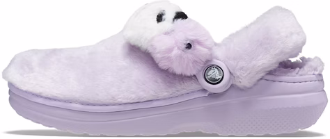 (Women) Crocs Classic Fur Sure Singles Day Clog Sandal 'Lila' 208439-530 (Women) Crocs Classic Fur Sure Singles Day Clog Sandal 'Lila' 208439-530