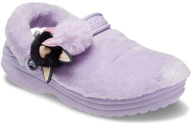 (Women) Crocs Classic Fur Sure Singles Day Clog Sandal 'Lila' 208439-530 Lookbook (Women) Crocs Classic Fur Sure Singles Day Clog Sandal 'Lila' 208439-530