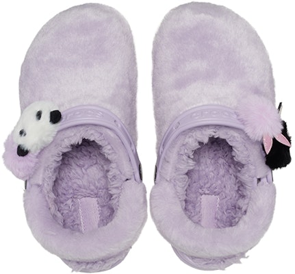 (Women) Crocs Classic Fur Sure Singles Day Clog Sandal 'Lila' 208439-530 Shop (Women) Crocs Classic Fur Sure Singles Day Clog Sandal 'Lila' 208439-530