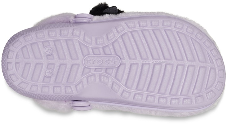 (Women) Crocs Classic Fur Sure Singles Day Clog Sandal 'Lila' 208439-530 Details for (Women) Crocs Classic Fur Sure Singles Day Clog Sandal 'Lila' 208439-530