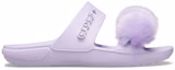 Order (W) Crocs Classic Fur Sure Slip-On Sandals 'Lilac' - Selipar Bulu Ungu Klasik Crocs 207405-530