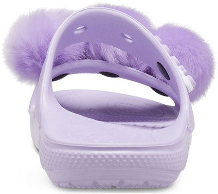 Crocs卡駱馳 Fur Sure 潮流百搭 經典毛球運動拖鞋 紫 Details for Crocs卡駱馳 Fur Sure 潮流百搭 經典毛球運動拖鞋 紫