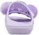 (W) Crocs Classic Fur Sure Slip-On Sandals 'Lilac' - Selipar Bulu Ungu Klasik Crocs 207405-530