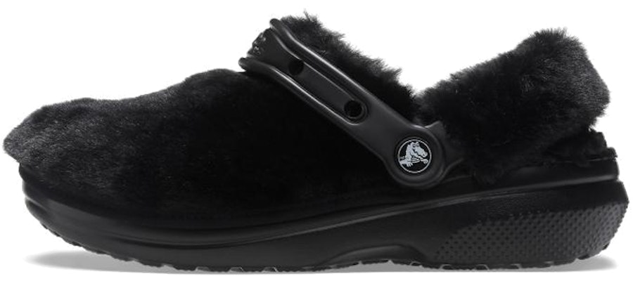 Crocs Classic Fur Sure Slip On Clogs 'Black' 207303-001 Buy Crocs Classic Fur Sure Slip On Clogs 'Black' 207303-001