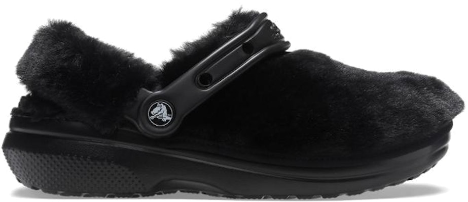 Crocs Classic Fur Sure Slip On Clogs 'Black' 207303-001 Order Crocs Classic Fur Sure Slip On Clogs 'Black' 207303-001