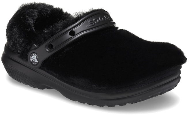 Crocs Classic Fur Sure Slip On Clogs 'Black' 207303-001 Lookbook Crocs Classic Fur Sure Slip On Clogs 'Black' 207303-001