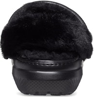 (W) Crocs Classic Fur Sure Sandal Selop 'Hitam' 207303-001 Details for (W) Crocs Classic Fur Sure Sandal Selop 'Hitam' 207303-001