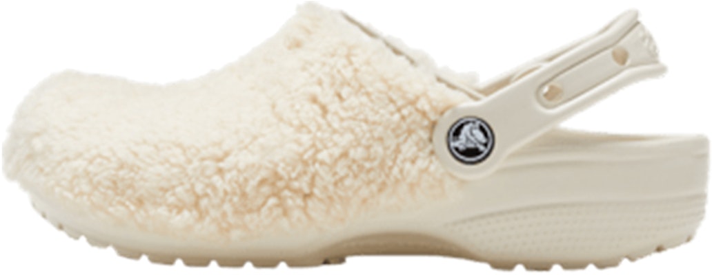 (Women) Crocs Classic Fuzz Mania Clog 'White' 206625-160 Buy (Women) Crocs Classic Fuzz Mania Clog 'White' 206625-160