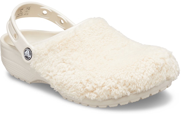 (Women) Crocs Classic Fuzz Mania Clog 'White' 206625-160 Lookbook (Women) Crocs Classic Fuzz Mania Clog 'White' 206625-160