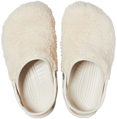 (Women) Crocs Classic Fuzz Mania Clog 'White' 206625-160 Purchase (Women) Crocs Classic Fuzz Mania Clog 'White' 206625-160