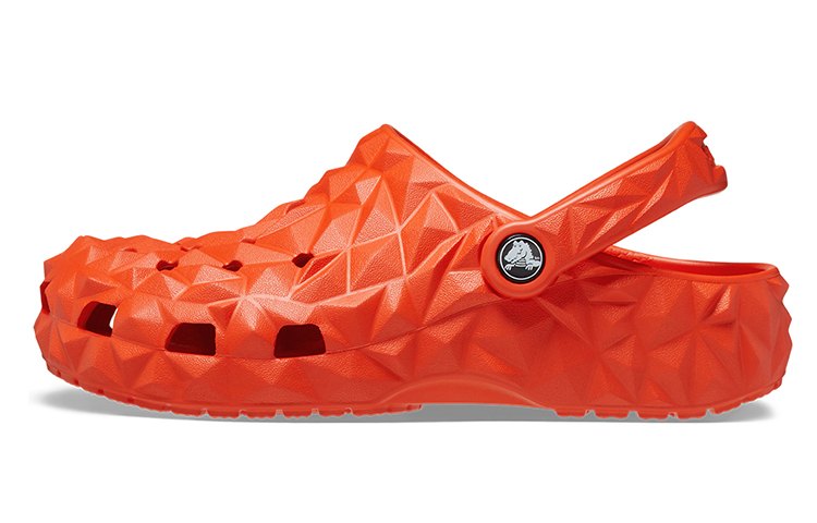 (Women) Crocs Classic Geometric Clogs 'Orange' 209563-84J