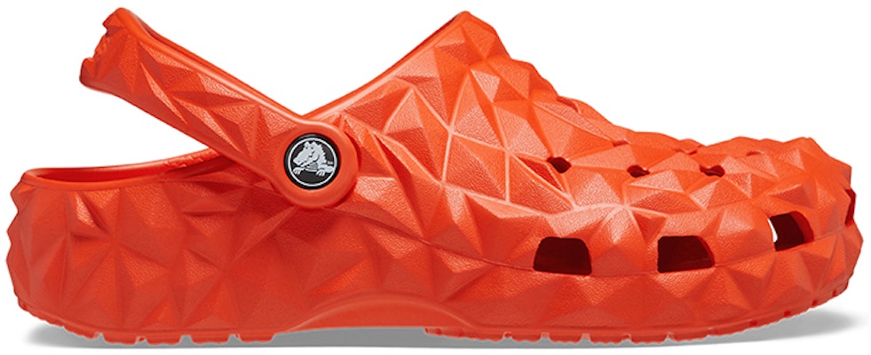 (Women) Crocs Classic Geometric Clogs 'Orange' 209563-84J Order (Women) Crocs Classic Geometric Clogs 'Orange' 209563-84J