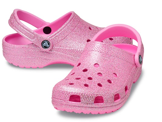 (Women) Crocs Classic Glitter 2 Clog 'Pink' 207551-6SW Shop (Women) Crocs Classic Glitter 2 Clog 'Pink' 207551-6SW