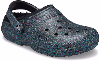 Lookbook Crocs 經典百搭 毛毛克骆格 運動拖鞋 女款 黑色