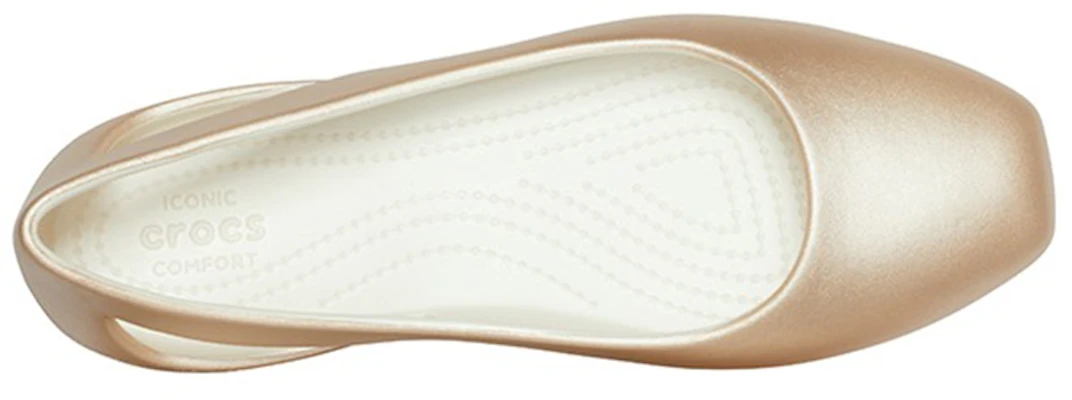 (Women) Crocs Classic Glitter Clog 'Gold' 205946-99P Shop (Women) Crocs Classic Glitter Clog 'Gold' 205946-99P