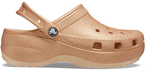 (W) Zuecos Crocs Classic Glitter 'Naranja'. 207241-2DS Order (W) Zuecos Crocs Classic Glitter 'Naranja'. 207241-2DS