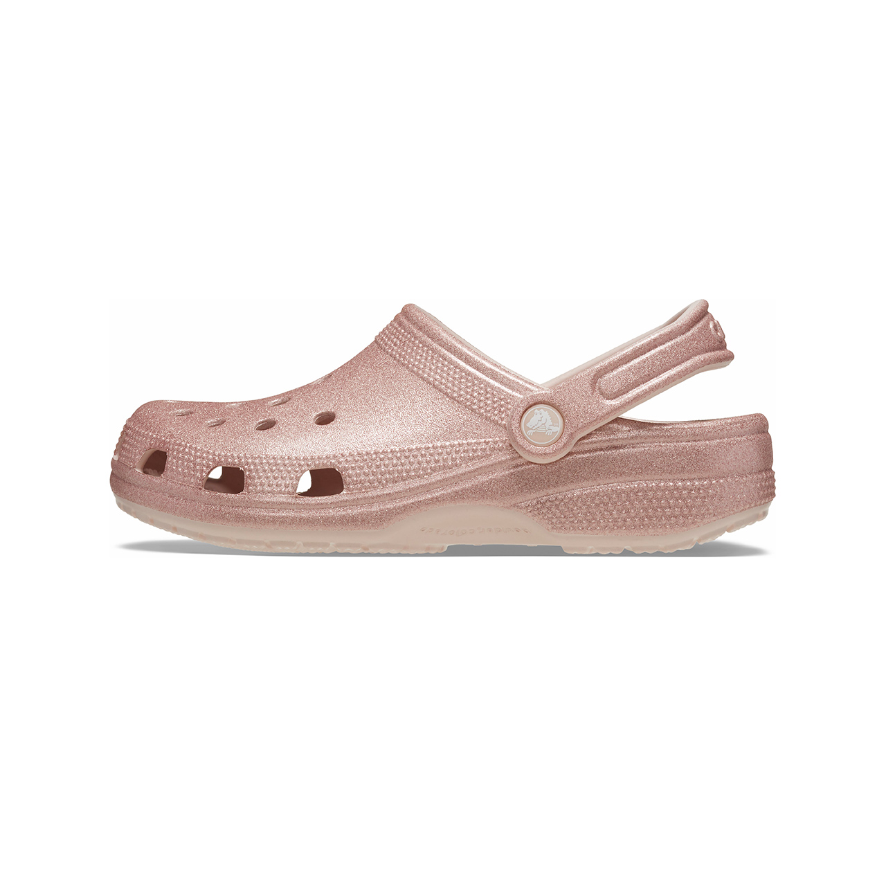 (Women) Crocs Classic Glitter Clogs 'Pink' 205942-6WV
