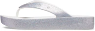 Buy (Women) Crocs Classic Glitter Flip 'White' 207830-100