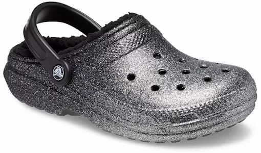 (W) クロックス クラシック グリッター裏地付きクロッグ (ブラック/シルバー) 205842-067 Lookbook (W) クロックス クラシック グリッター裏地付きクロッグ (ブラック/シルバー) 205842-067