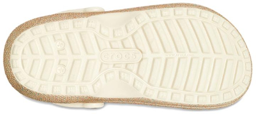 Crocs Classic Glitter Lined Clogs 'Gold White' 205842-93S Purchase Crocs Classic Glitter Lined Clogs 'Gold White' 205842-93S