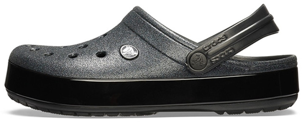 (Women) Crocs Classic Glitter Outdoor Sandal 'Black Comfort' 205419-001 Buy (Women) Crocs Classic Glitter Outdoor Sandal 'Black Comfort' 205419-001