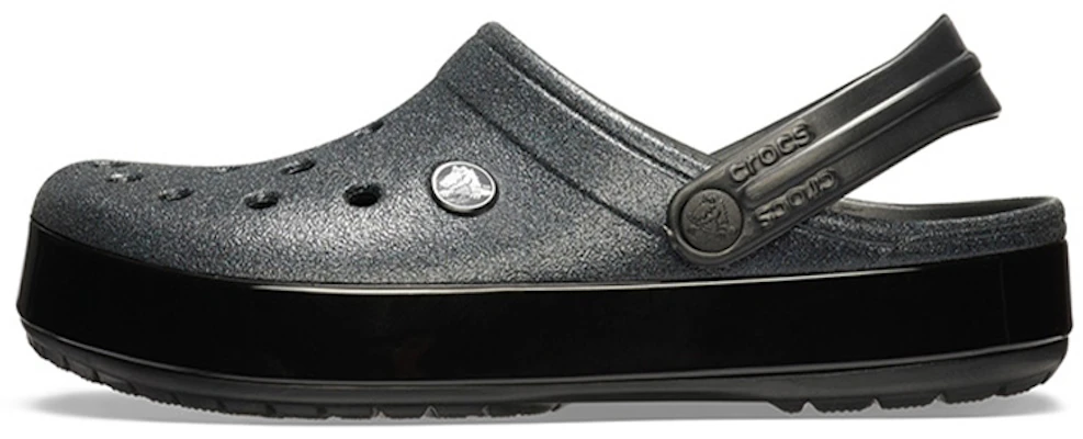 (W) Crocs Classic Glitter Sandal Outdoor 'Black Comfort' - Sandal Hitam Selesa. 205419-001 Buy (W) Crocs Classic Glitter Sandal Outdoor 'Black Comfort' - Sandal Hitam Selesa. 205419-001