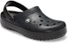(W) Crocs Classic Glitter Sandal Outdoor 'Black Comfort' - Sandal Hitam Selesa. 205419-001