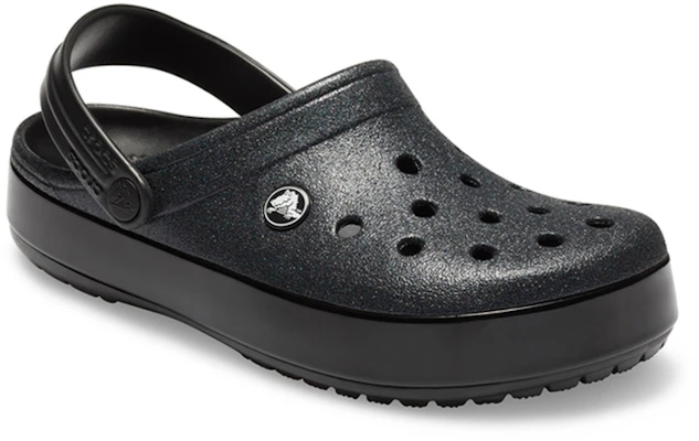 (W) Crocs Classic Glitter Sandal Outdoor 'Black Comfort' - Sandal Hitam Selesa. 205419-001 Lookbook (W) Crocs Classic Glitter Sandal Outdoor 'Black Comfort' - Sandal Hitam Selesa. 205419-001