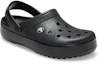 Lookbook (W) Crocs Classic Glitter Sandal Outdoor 'Black Comfort' - Sandal Hitam Selesa. 205419-001
