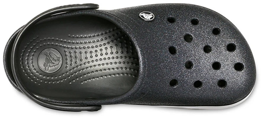 (W) Crocs Classic Glitter Sandal Outdoor 'Black Comfort' - Sandal Hitam Selesa. 205419-001 Purchase (W) Crocs Classic Glitter Sandal Outdoor 'Black Comfort' - Sandal Hitam Selesa. 205419-001