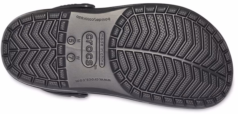 (W) Crocs经典户外闪亮凉鞋‘黑色舒适’ 205419-001 Sizing (W) Crocs经典户外闪亮凉鞋‘黑色舒适’ 205419-001